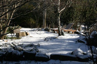 Snowy Secret Garden